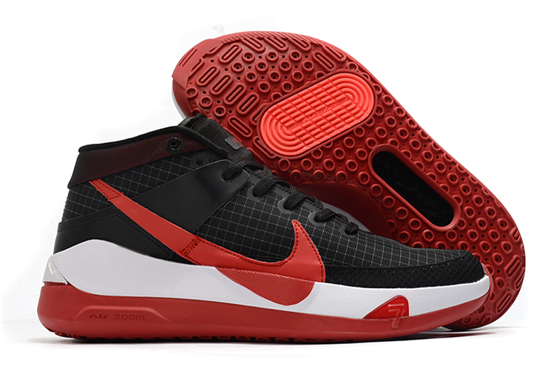 Men's Running weapon Kevin Durant 13 Black/Red Shoes 007